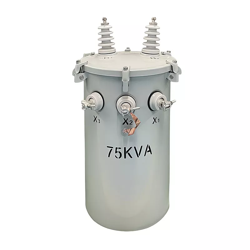 ترانسفورماتور 75KVA روی قطب